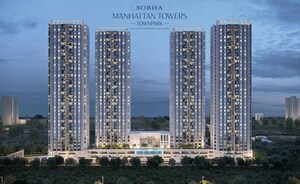 3 BHK Apartment For Sale in Sobha Manhattan Towers Town Park, Hosur Road