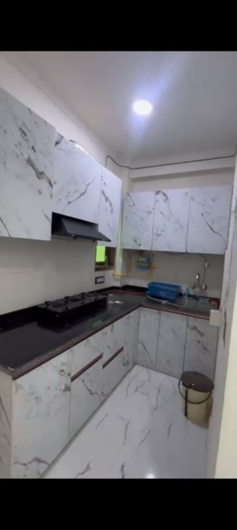 Kitchen, risland-sky-mansion 1 Bedroom 450 Sq.Ft. Builder Floor In Chattarpur Delhi 10720518