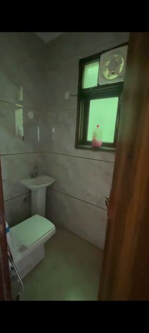Bathroom in 1 BHK Builder Floor at Risland Sky Mansion, Chattarpur – for Rent