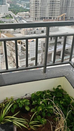 Balcony in 3 BHK Apartment at ASBL Spectra, Financial District – for Rent