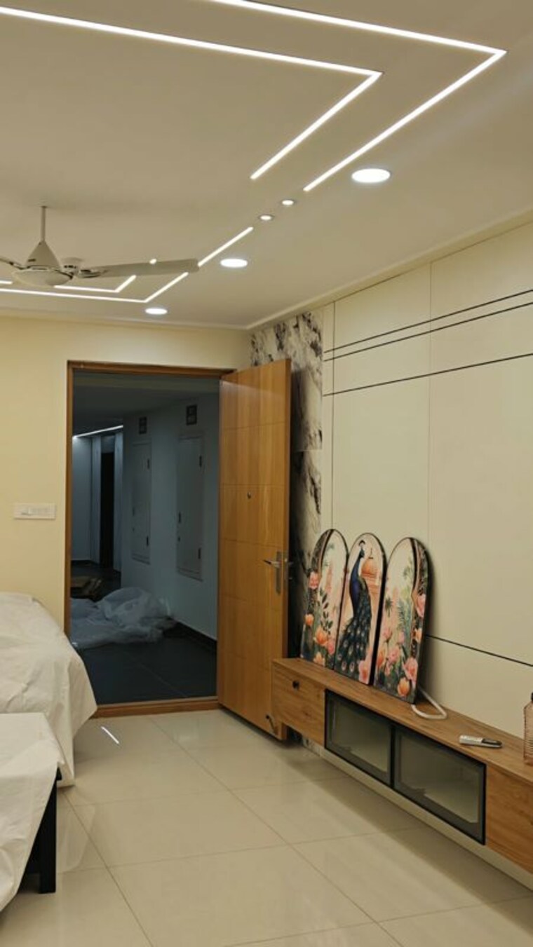 Living Room, asbl-spectra 3 Bedroom 1980 Sq.Ft. Apartment In Financial District Hyderabad 10720543