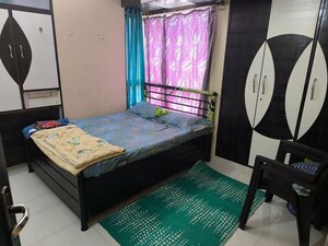 Bedroom in 1 BHK Apartment at Siddhi Highland Park, Kolshet Road – for Rent