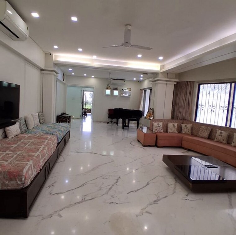 Living Room, juhu 4 Bedroom 2900 Sq.Ft. Apartment In Juhu Mumbai 10718230