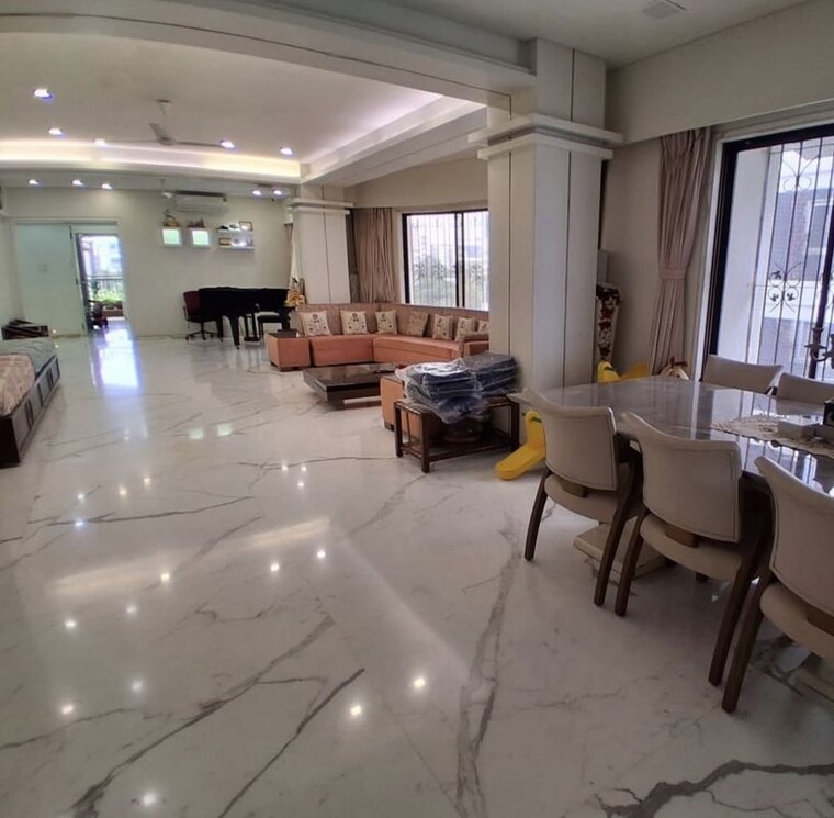 Living Room, juhu 4 Bedroom 2900 Sq.Ft. Apartment In Juhu Mumbai 10718230
