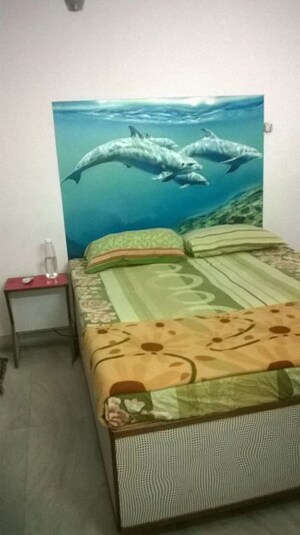 Bathroom in 3 BHK Builder Floor at Jangpura – for Rent