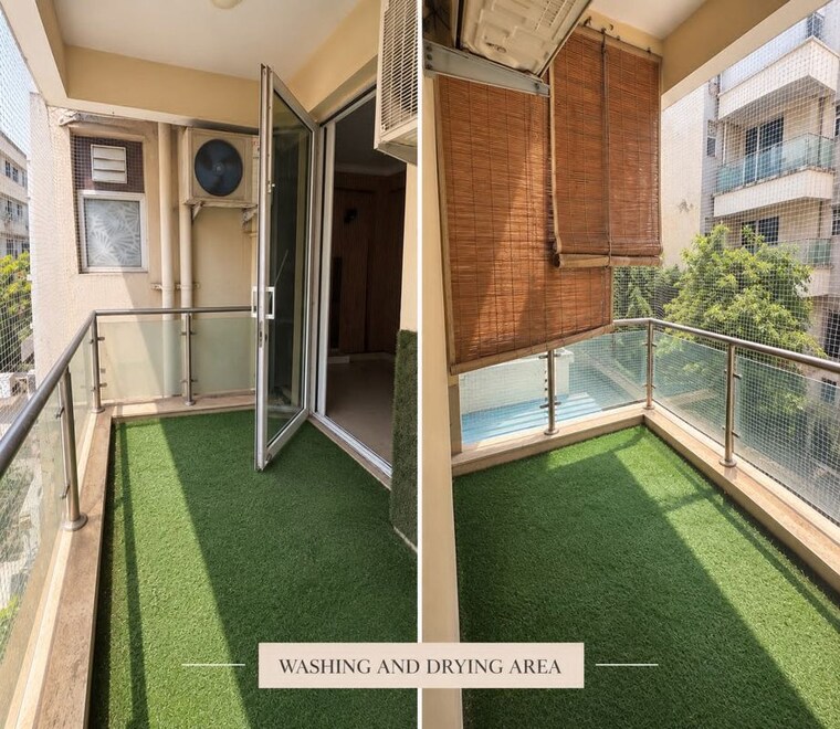 Balcony, ansal-api-esencia 3 Bedroom 1550 Sq.Ft. Apartment In Sector 67 Gurgaon 10720624