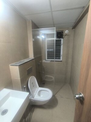 Bathroom in 2 BHK Apartment at Runwal The Central Park, Chinchwad – for Rent