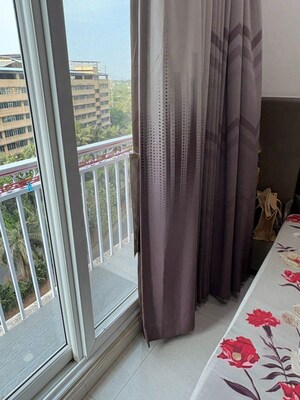 Balcony in 3.5 BHK Apartment at Vijay Orion II, Ghodbunder Road – for Rent