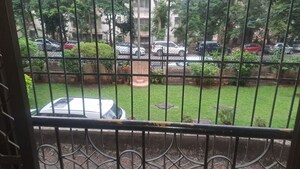 Balcony in 2 BHK Apartment at Triveni Vasant Vihar CHS, Vasant Vihar – for Rent