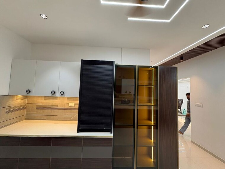 Kitchen, rajapushpa-provincia 3 Bedroom 2335 Sq.Ft. Apartment In Narsingi Hyderabad 10720694