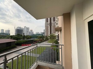 Balcony in 3 BHK Apartment at Rajapushpa Provincia, Narsingi – for Rent