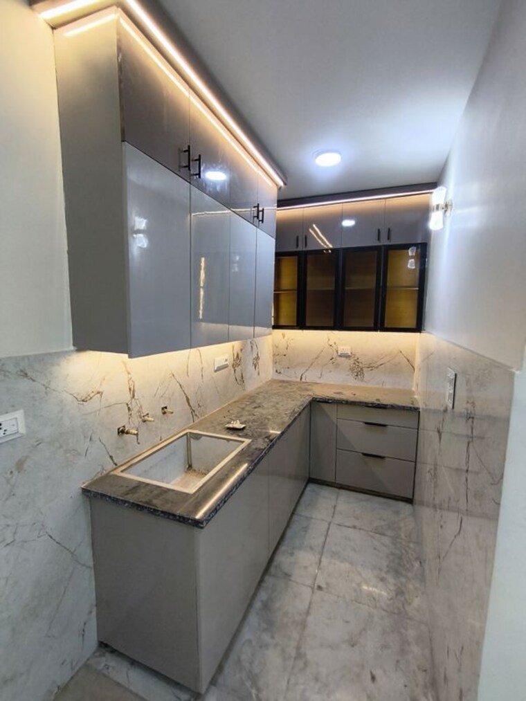 Kitchen, sai-enclave-niti-khand 2 Bedroom 950 Sq.Ft. Builder Floor In Niti Khand Ghaziabad 10720705