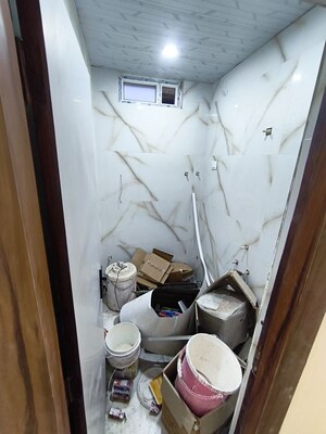 Bathroom in 2 BHK Builder Floor at Sai Enclave Niti Khand, Niti Khand – for Sale