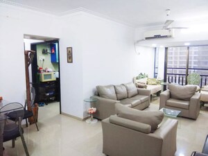 Living Room in 3 BHK Apartment at Pramukh Heights, Andheri West – for Rent
