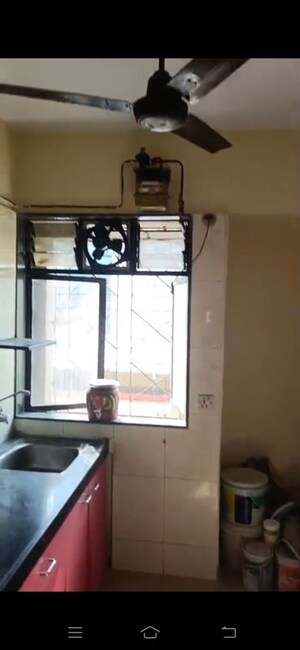 Kitchen in 1.5 BHK Apartment at Kashish Park Apartment, Lal Bahadur Shastri Road – for Rent