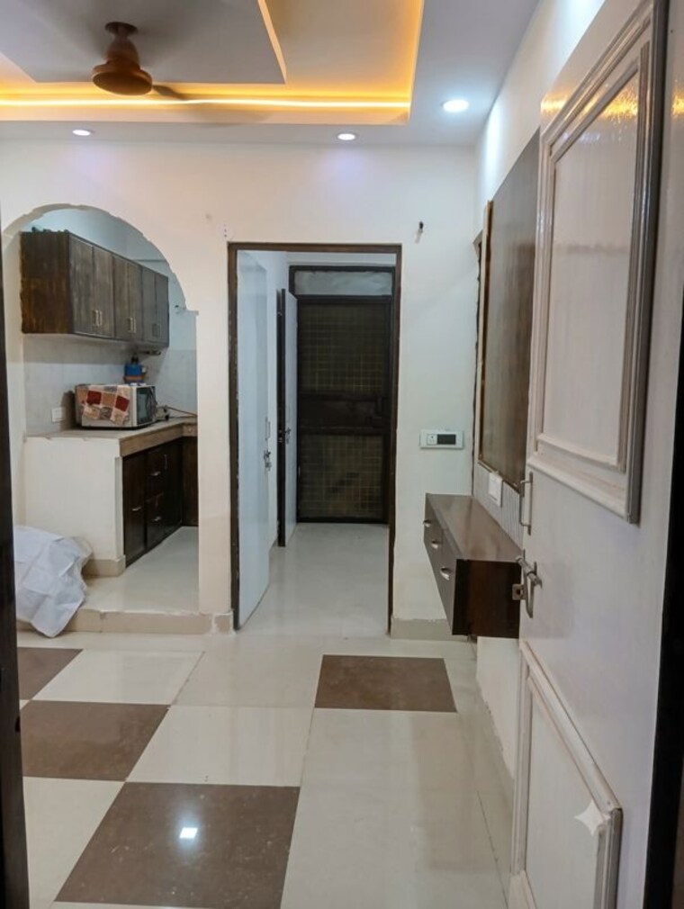 Living Room, dwarka mor 1 Bedroom 400 Sq.Ft. Builder Floor In Dwarka Mor Delhi 10670839