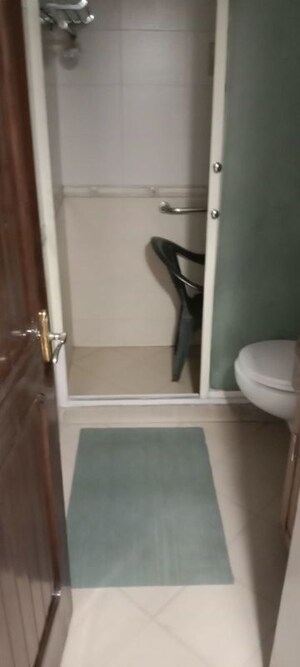 Bathroom in 3 BHK Builder Floor at Malviya Nagar – for Rent