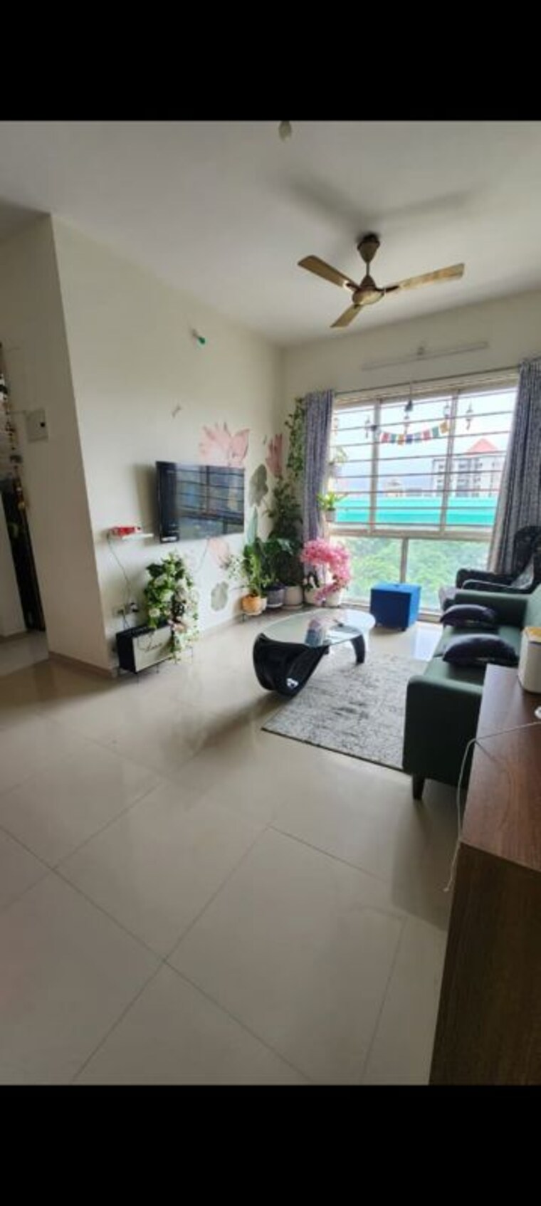 Living Room, sheth-vasant-lawns 2 Bedroom 840 Sq.Ft. Apartment In Laxmi Nagar Thane 10720842