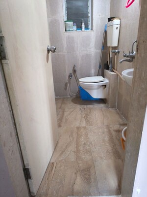 Bathroom in 1 BHK Apartment at Atlanta Enclave, Shilphata – for Rent