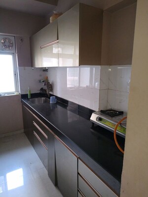 Kitchen in 1 BHK Apartment at Atlanta Enclave, Shilphata – for Rent