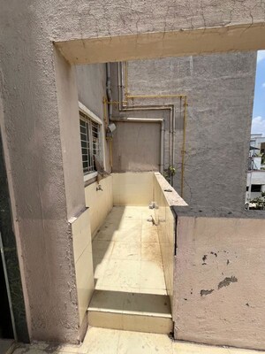 Washroom in 2 BHK Apartment at Ulkanagari – for Rent