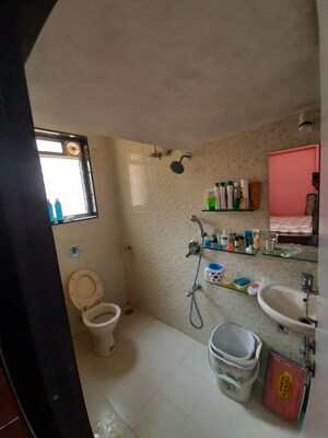 Bathroom in 2 BHK Apartment at K Raheja Raheja Residency, Malad East – for Rent