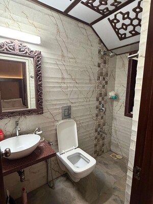 Bathroom in 1 BHK Apartment at Juhu – for Rent