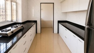 Kitchen in 2 BHK Apartment at Gala Pride Park, Manpada – for Rent