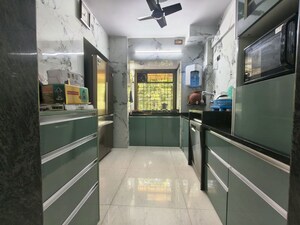 Kitchen in 2 BHK Apartment at Sanghvi Valley, Kalwa – for Sale