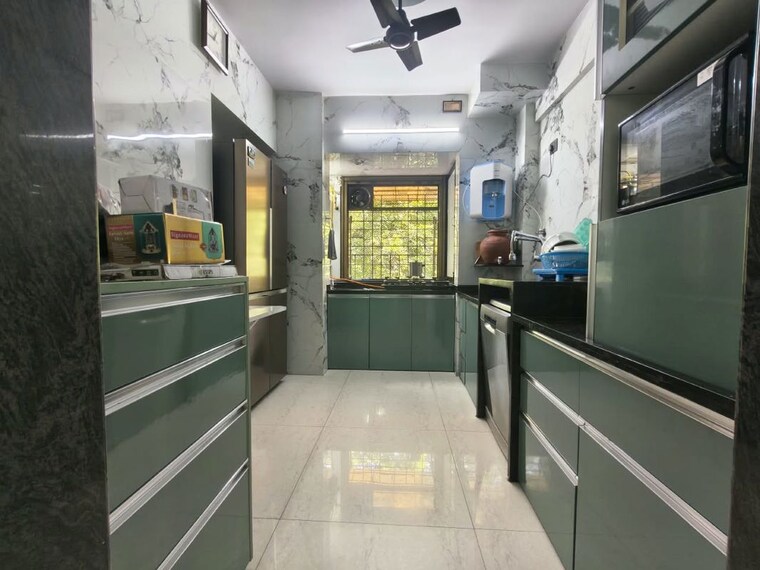 Kitchen, sanghvi-valley 2 Bedroom 725 Sq.Ft. Apartment In Kalwa Thane 10720949