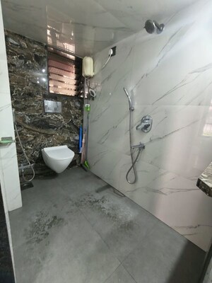 Bathroom in 2 BHK Apartment at Sanghvi Valley, Kalwa – for Sale