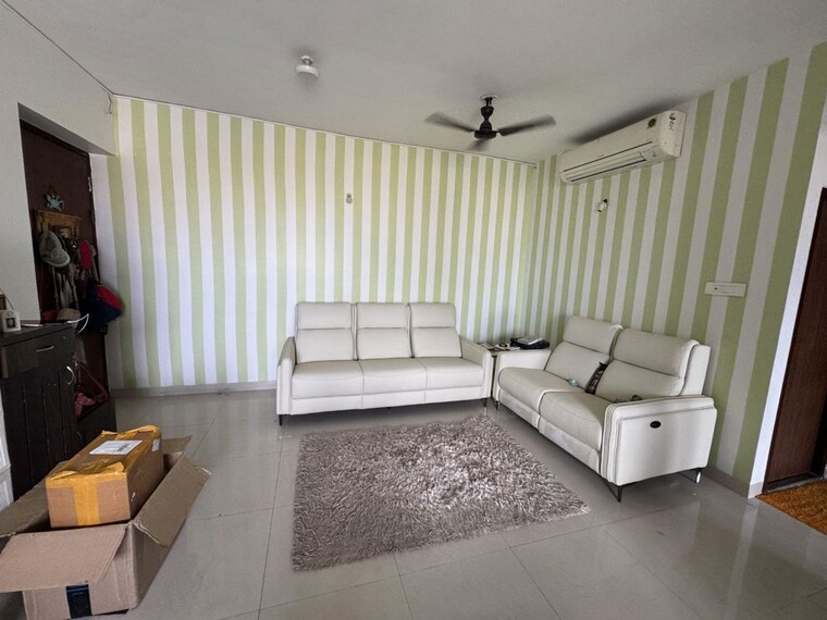 Living Room, omkar-veda-exclusive 2 Bedroom 1180 Sq.Ft. Apartment In Parel Mumbai 10720952