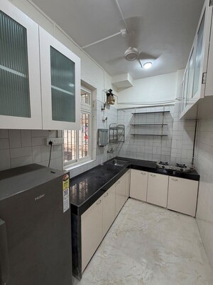 Kitchen in 1 BHK Apartment at Bandra West – for Rent