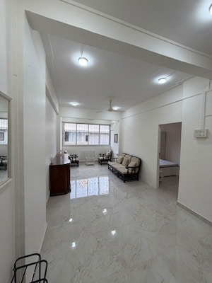 Living Room in 1 BHK Apartment at Bandra West – for Rent