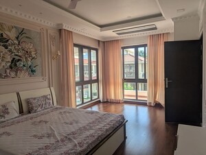 Living Room in 4 BHK Villa at Adarsh Tranqville, Chikkagubbi Village – for Rent