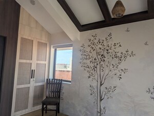 Living Room in 4 BHK Villa at Adarsh Tranqville, Chikkagubbi Village – for Rent