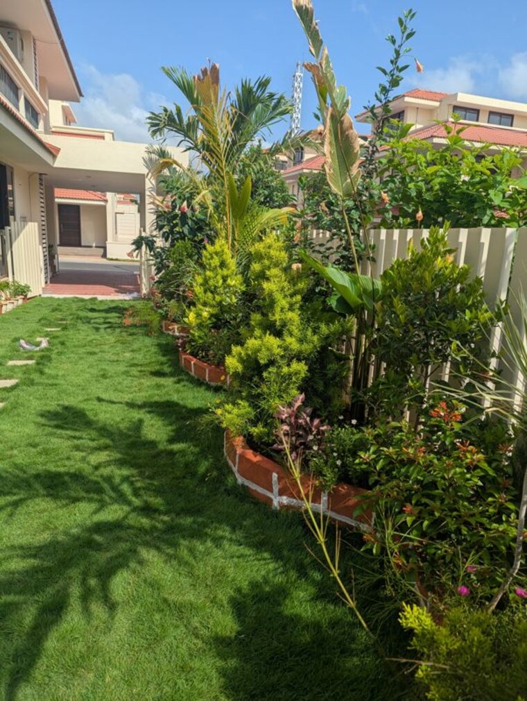 Garden, adarsh-tranqville 4 Bedroom 4334 Sq.Ft. Villa In Chikkagubbi Village Bangalore 10720924