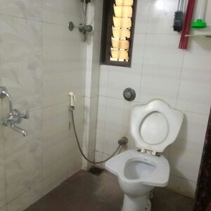 Bathroom in 2 BHK Apartment at Goregaon West – for Rent
