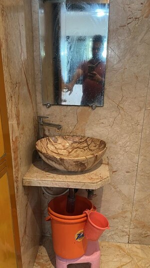 Bathroom in 2 BHK Apartment at Shah Apartment Andheri, Andheri East – for Rent