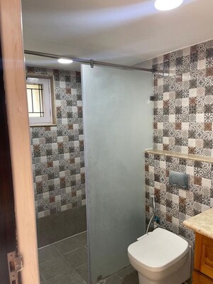 Building Lobby in 4 BHK Villa at Adarsh Palm Retreat – for Rent
