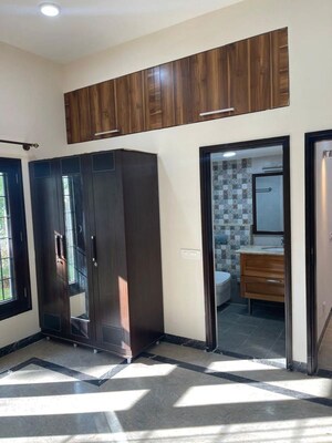 Living Room in 4 BHK Villa at Adarsh Palm Retreat – for Rent