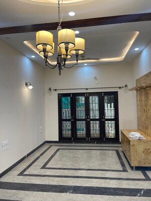 Living Room in 4 BHK Villa at Adarsh Palm Retreat – for Rent