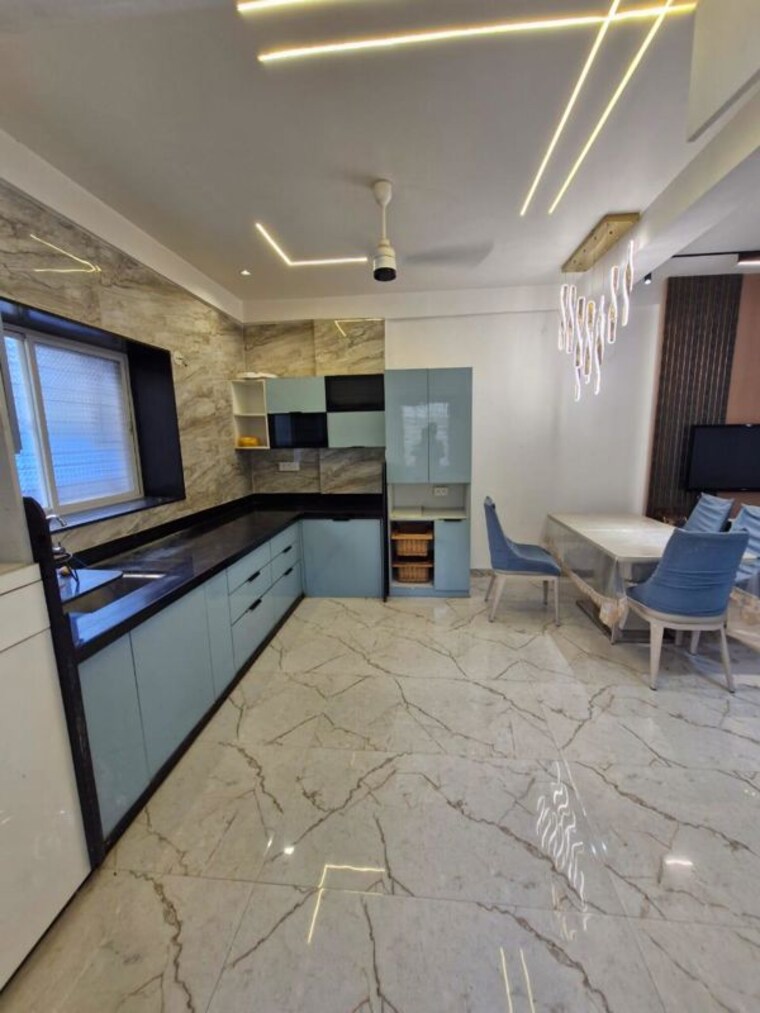 Kitchen, savedi 3 Bedroom 1500 Sq.Ft. Apartment In Savedi Ahmednagar 10721097