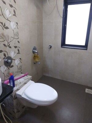 Bathroom in 5 BHK Apartment at Ira Chaya, Khar West – for Rent