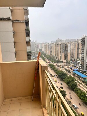 Balcony in 3 BHK Apartment at Mahagun My Woods, Sector 16c Greater Noida – for Rent