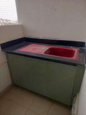 Kitchen in 2 BHK Apartment at Adarsh Greens, Kogilu – for Rent