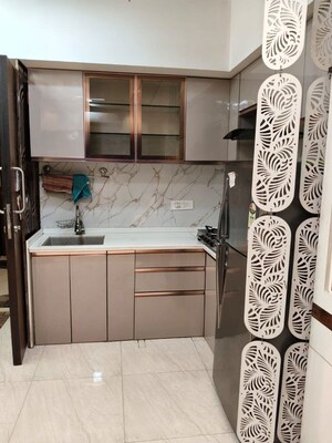 Bathroom in 1 BHK Apartment at Lodha Crown Quality Homes, Majiwada – for Rent