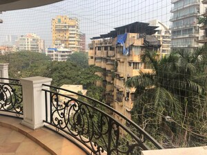 Balcony in 4 BHK Apartment at Hicons Classic, Khar West – for Rent
