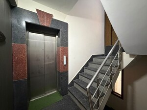 Staircase in 2 BHK Apartment at Freedom Fighters Vihar – for Rent