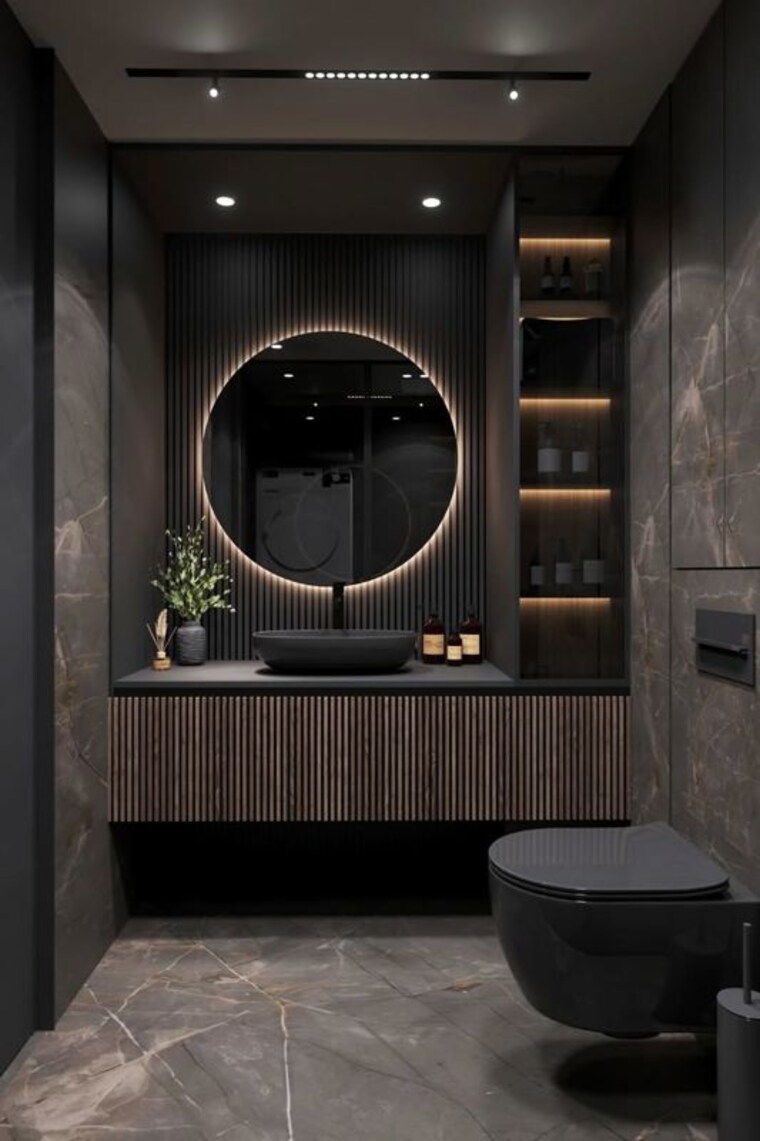 Bathroom, godrej-blue 4 Bedroom 2862 Sq.Ft. Apartment In B L Saha Road Kolkata 10721284